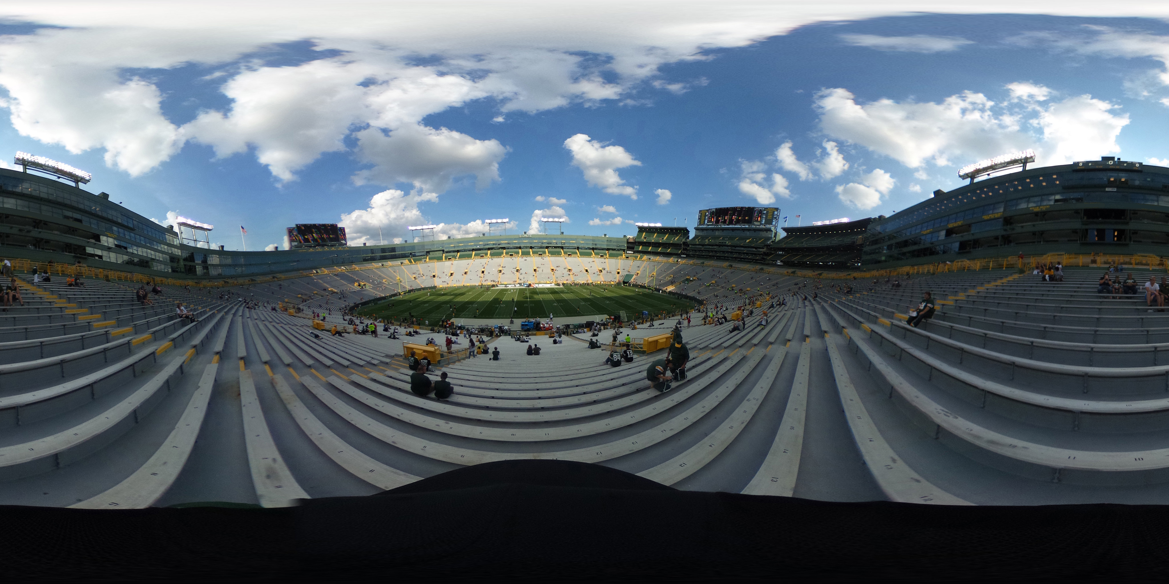 Section 482 at Lambeau Field 