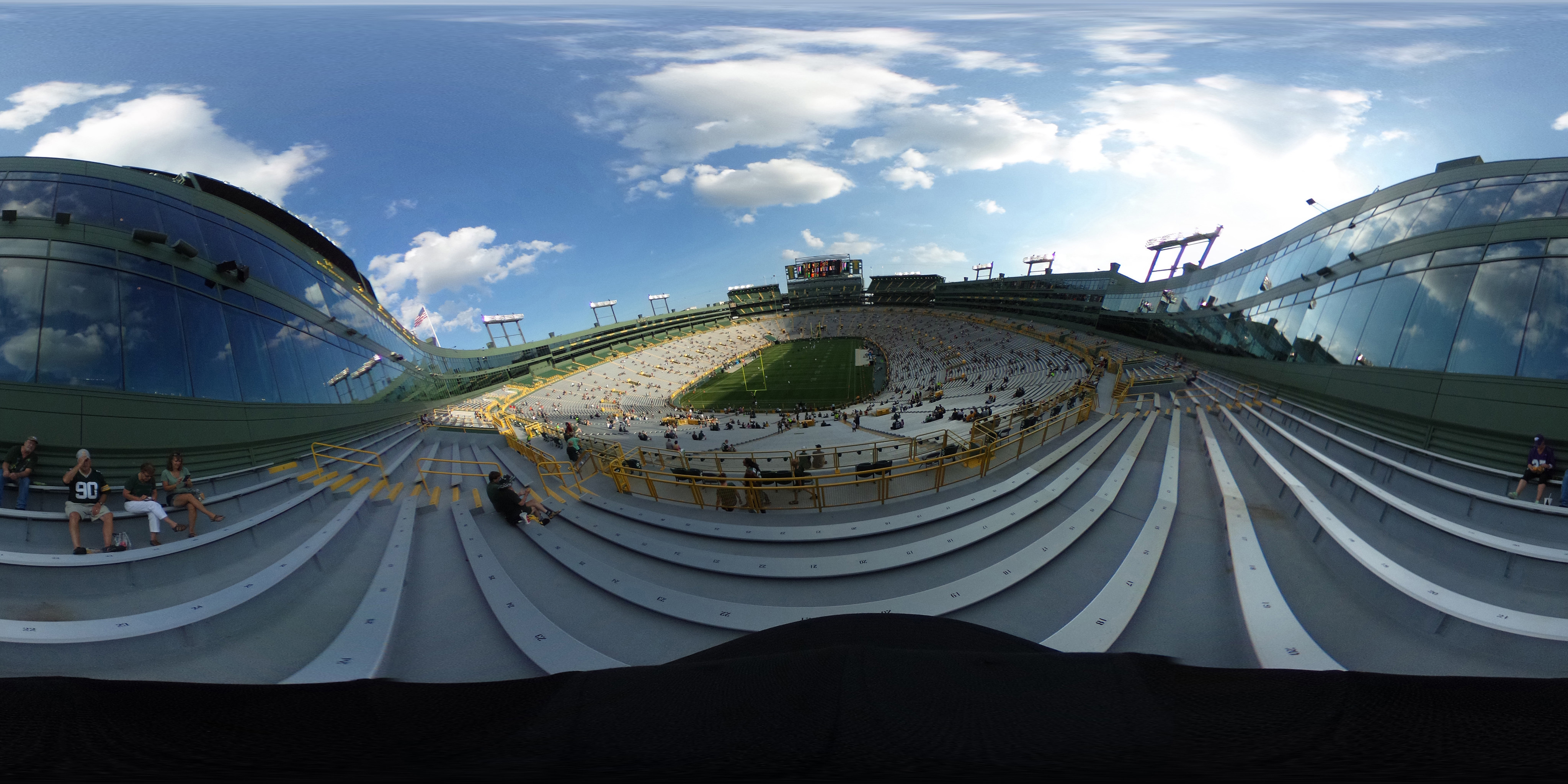 Section 482 at Lambeau Field 